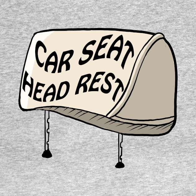 Car seat headrest by CovpaTees